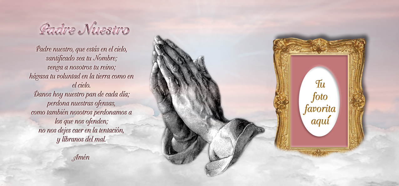 Padre Nuestro Pink (Lords Prayer)